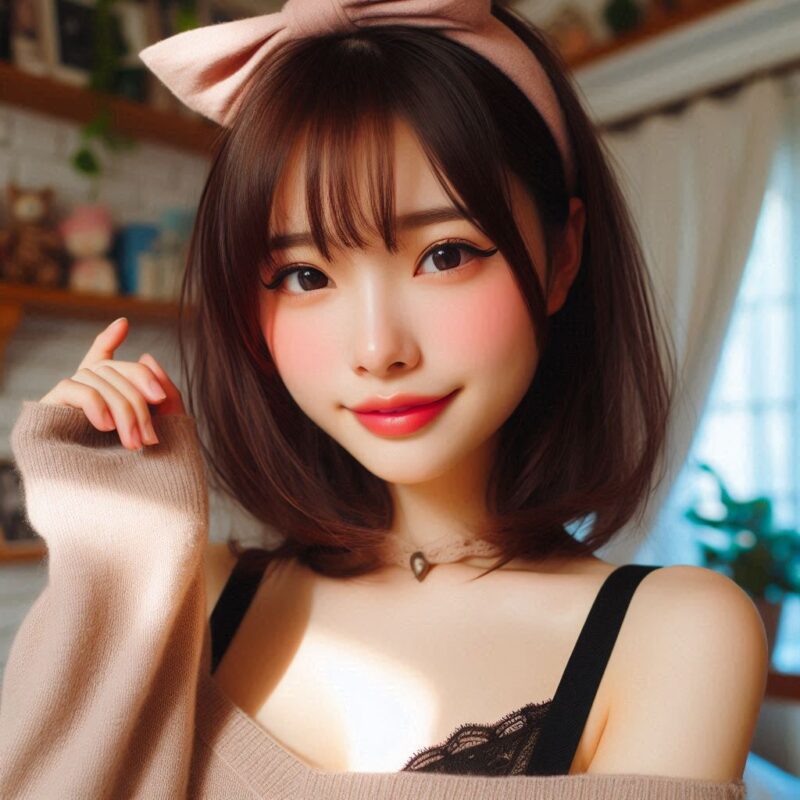 猫系彼女画像８