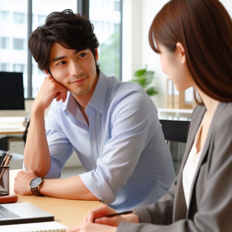 年上女性が気になる男性画像３